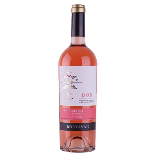 DOR Rosé - Merlot & Saperavi - Roséwein Cuveé von Bostavan