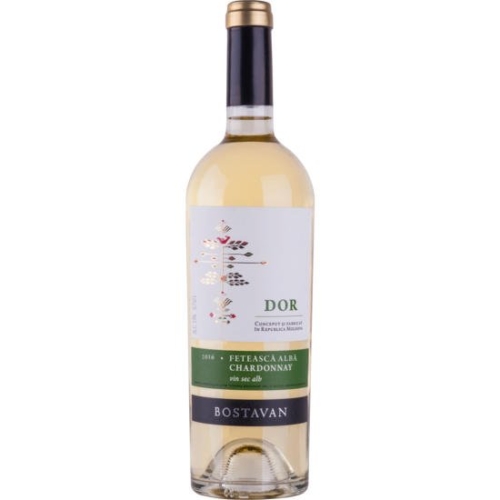 DOR Fetească Albă & Chardonnay - Weißwein Cuvée von Bostavan