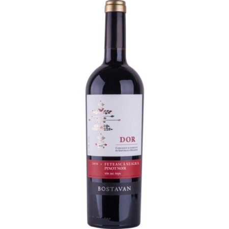 DOR Fetească Neagră & Pinot Noir - Rotwein Cuvée von Bostavan
