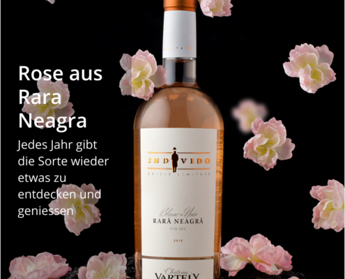 Individo Rara Neagra Rosé Limited Edition – Roséwein von Château Vartely