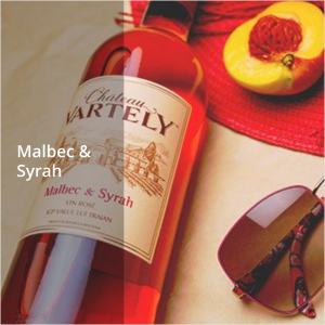 Malbec & Syrah Rosé – Roséwein Cuveé von Château Vartely