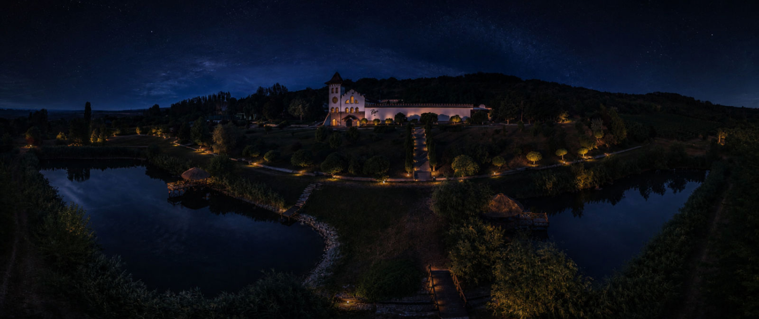 chateau-purcari-at-night Chateau Purcari bei Nacht